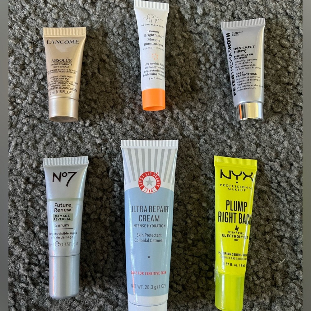 NWT 6 piece skin care minis